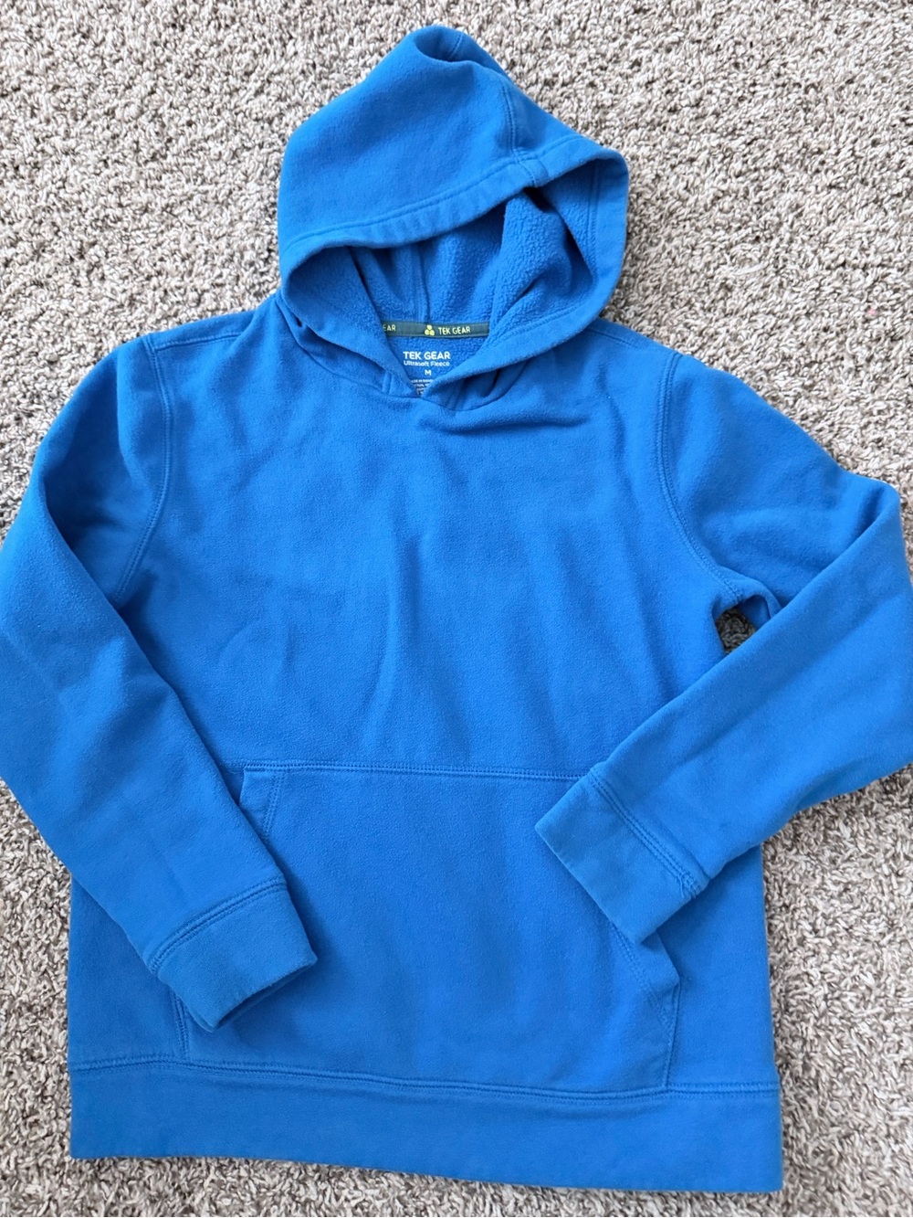 tek gear Bright Blue Kids Fleece Pullover Hoodie